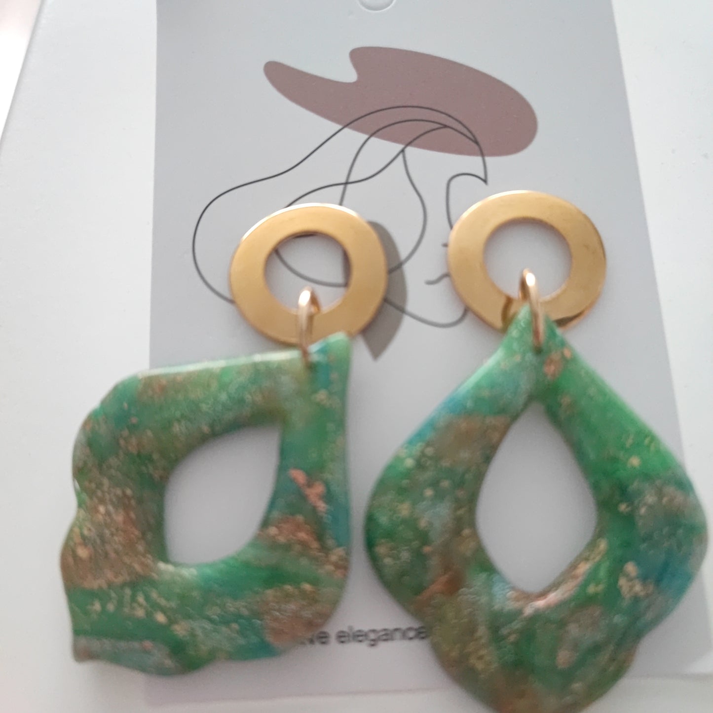 Marblegreen arabe dorado