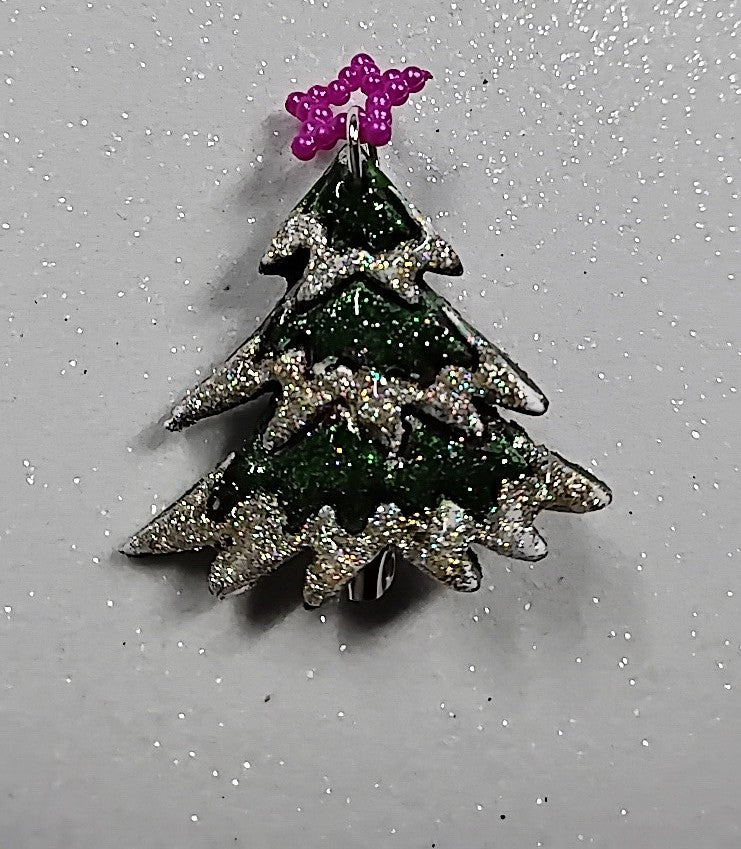 Navidad arbolito broche